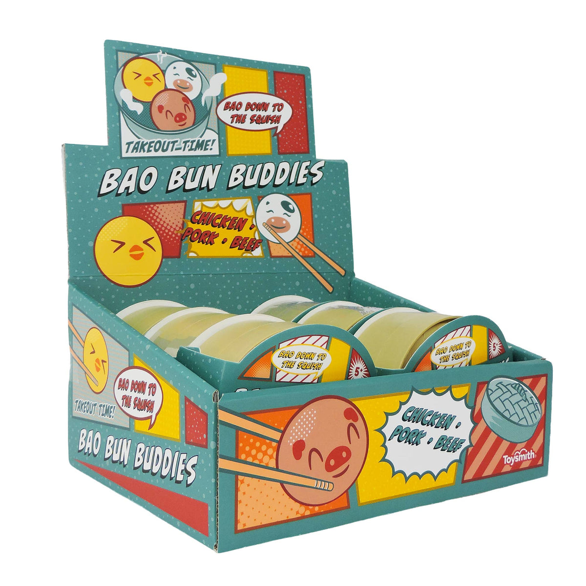 Toysmith Bao Bun Buddies (squishy)