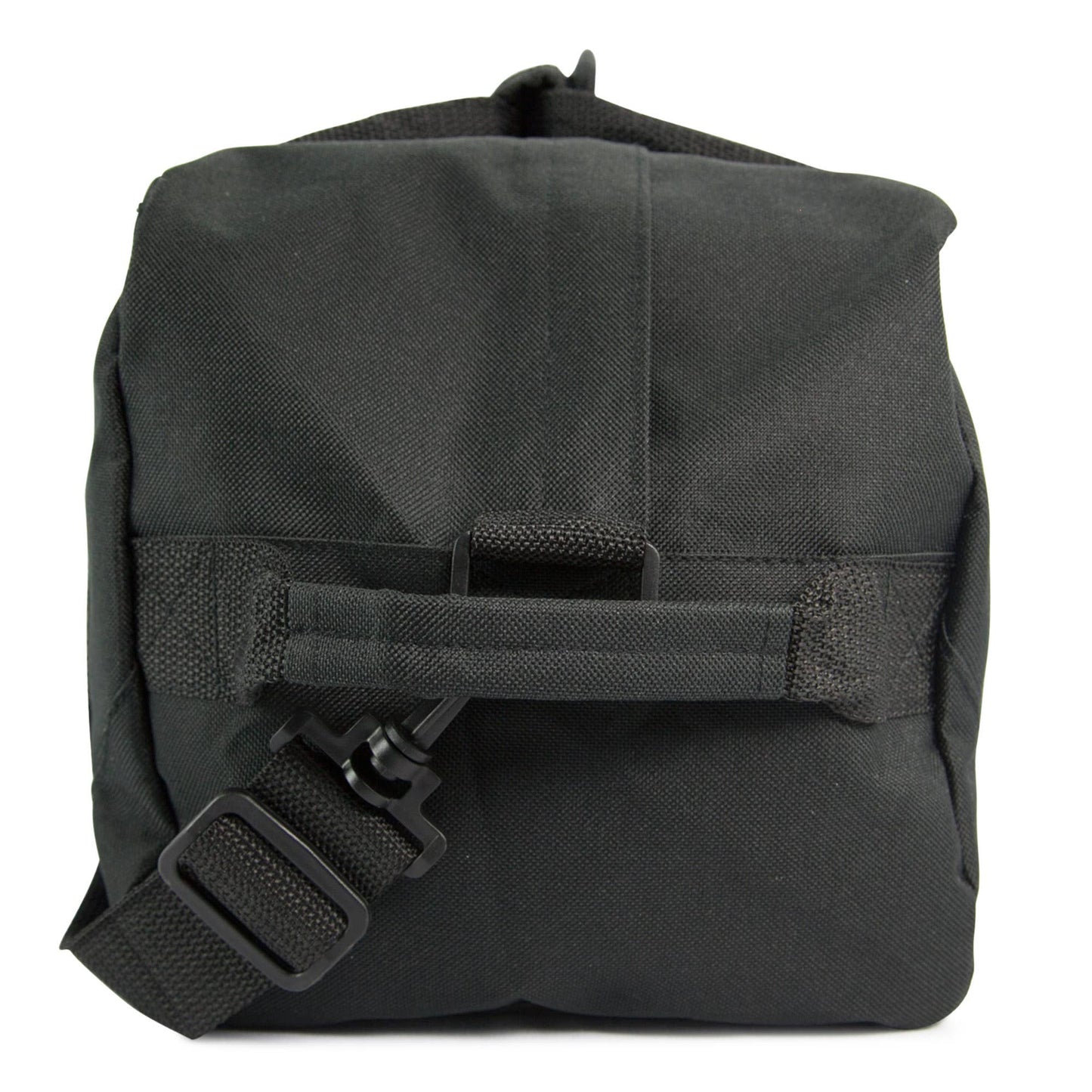 DALIX 14" Small Duffle Bag Two Toned Gym Travel Bag: Black