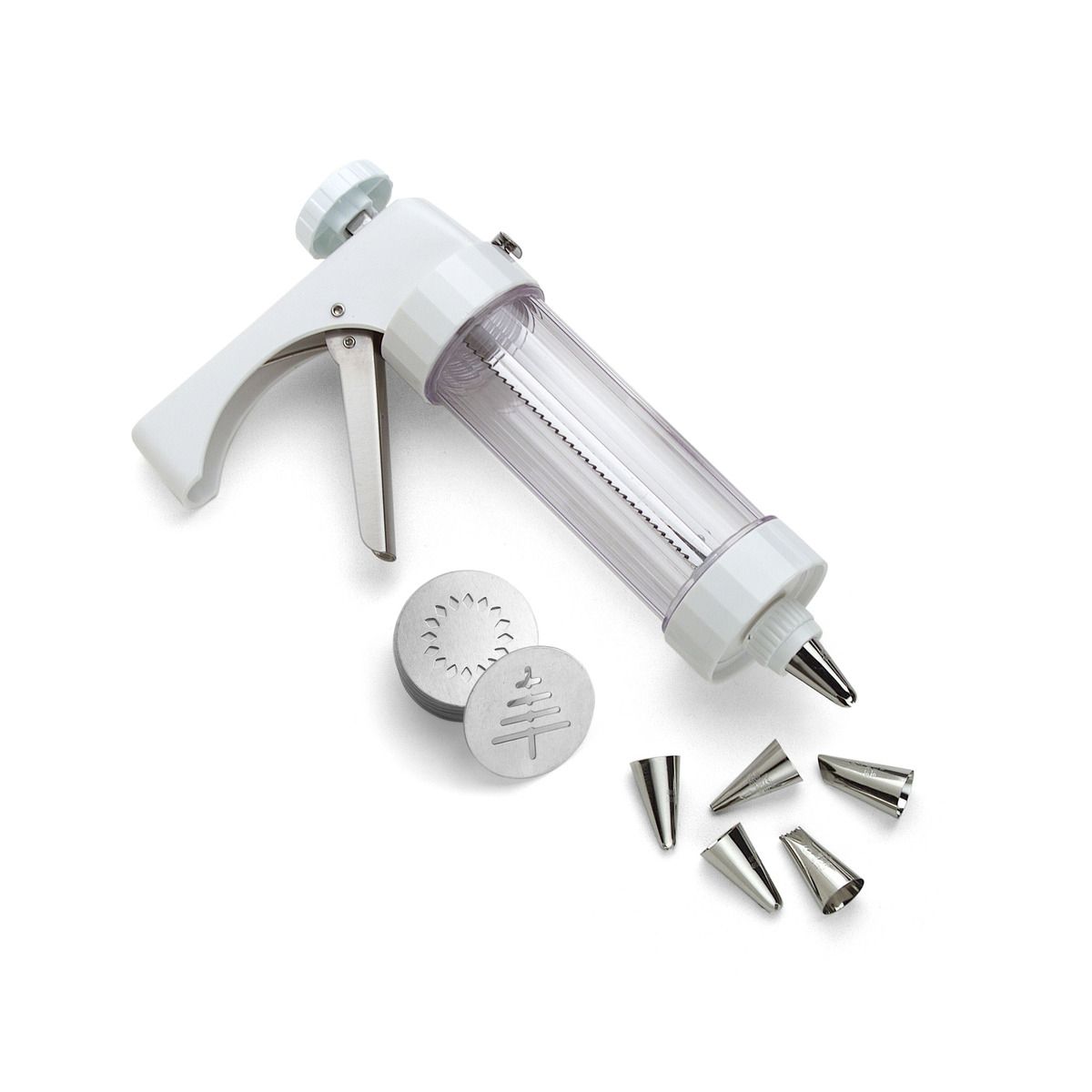 Cookie Press Clear, White - Set