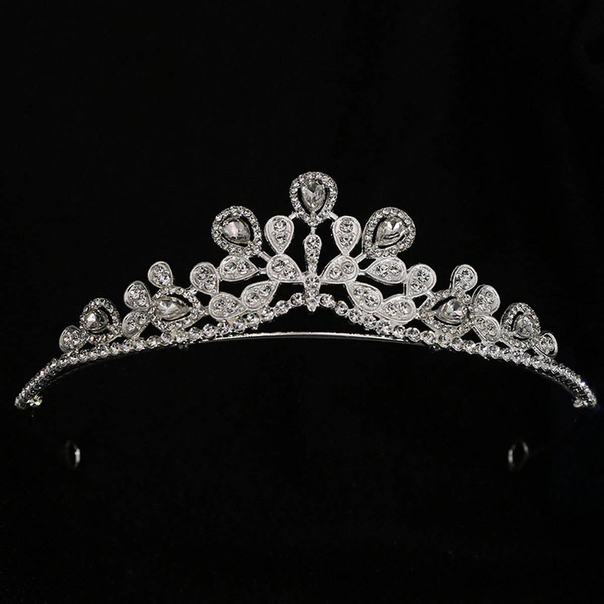 CELEBRITY-STYLE BRIDAL CROWN WEDDING ACCESSORIES_CWMM2028: TYPE10 / (OS) 1