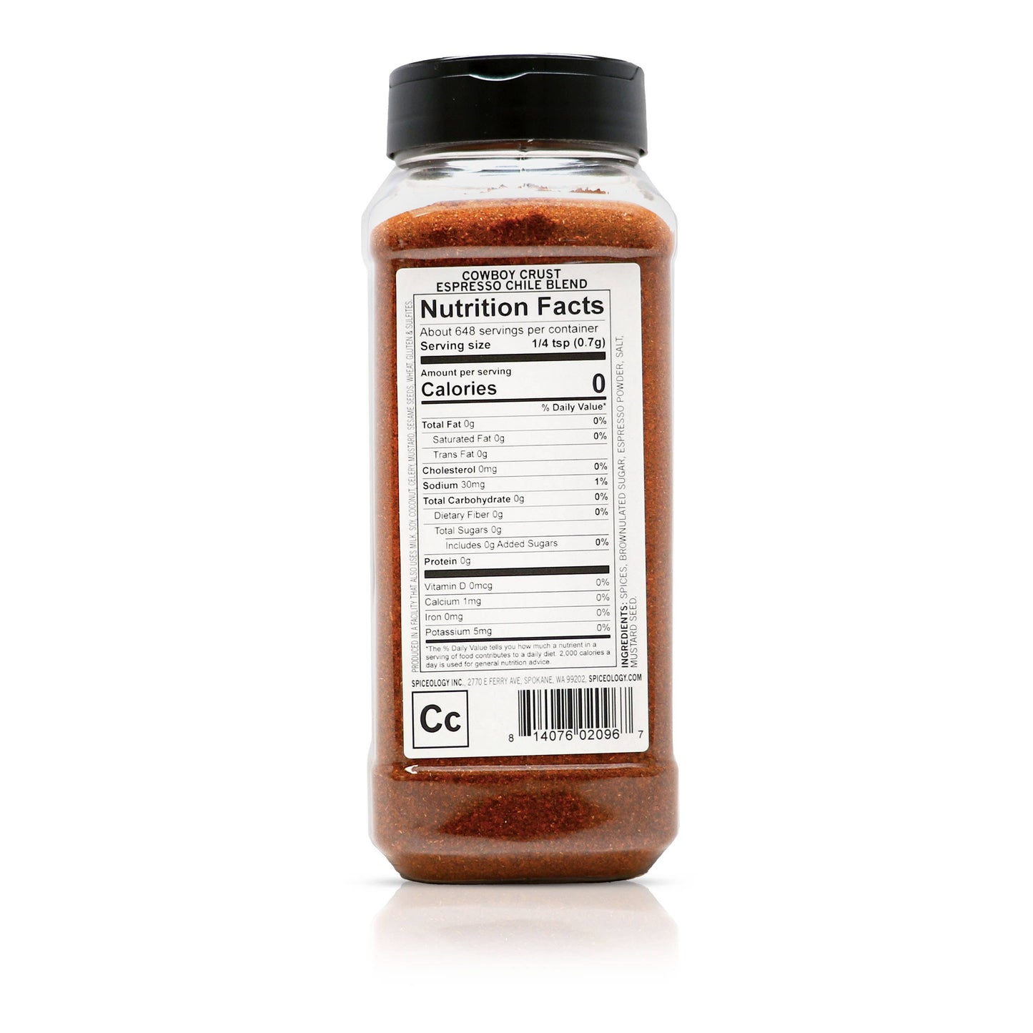 Cowboy Crust | Espresso Chile Rub: Small