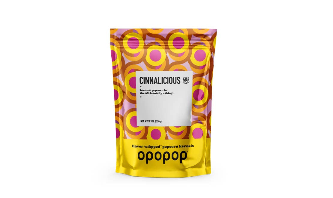 FG - 00153 Cinnalicious 320g Big Bags Popcorn Kernels Restock