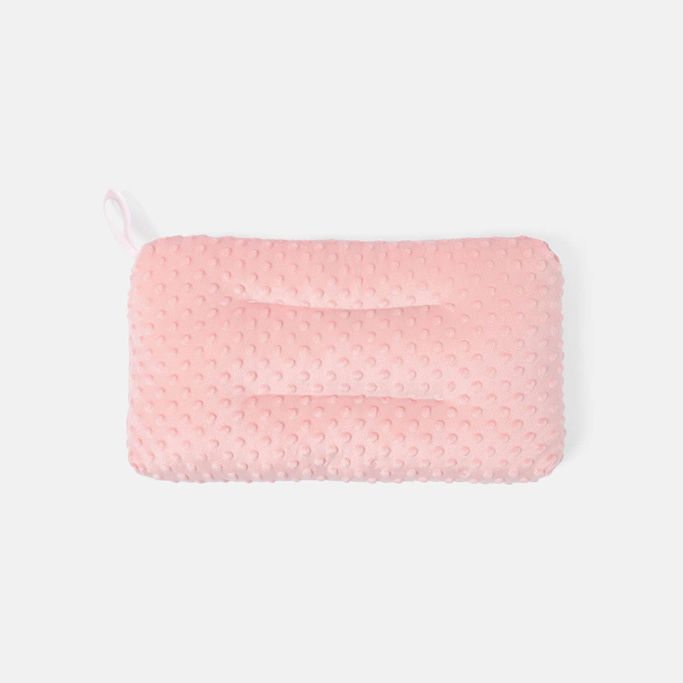 100% Cotton Baby Soothing Pillow: One Size / Pink