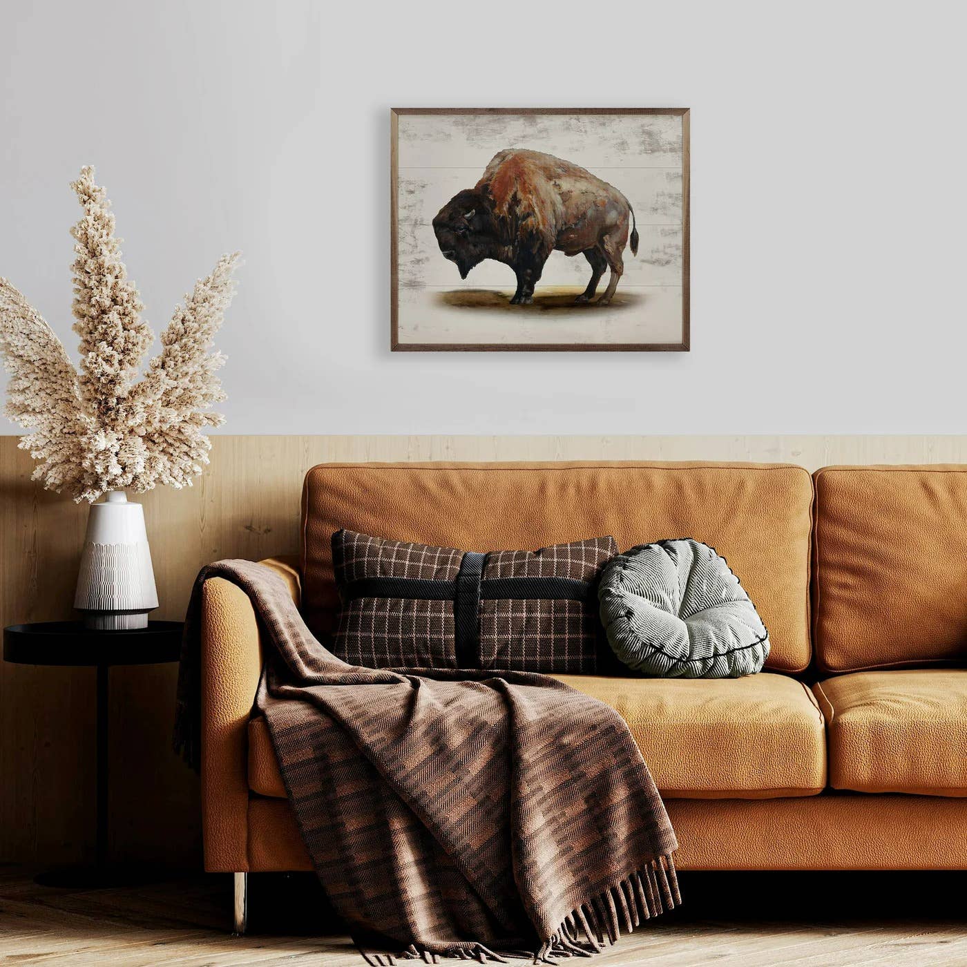 North American Bison: 10 x 8 x 1.5