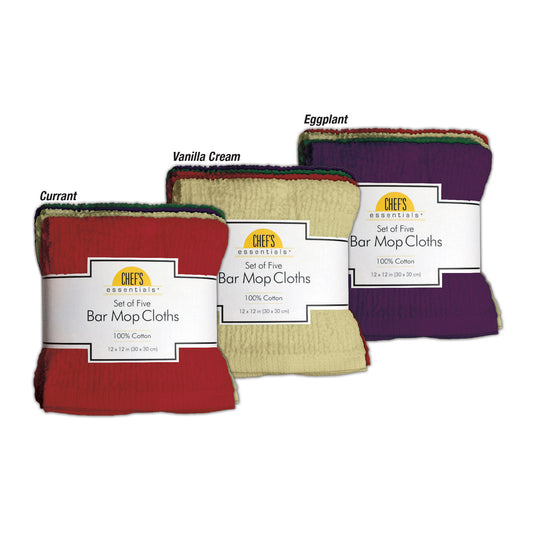 DISHCLOTH SET OF CLASSIC COLORS 5PK