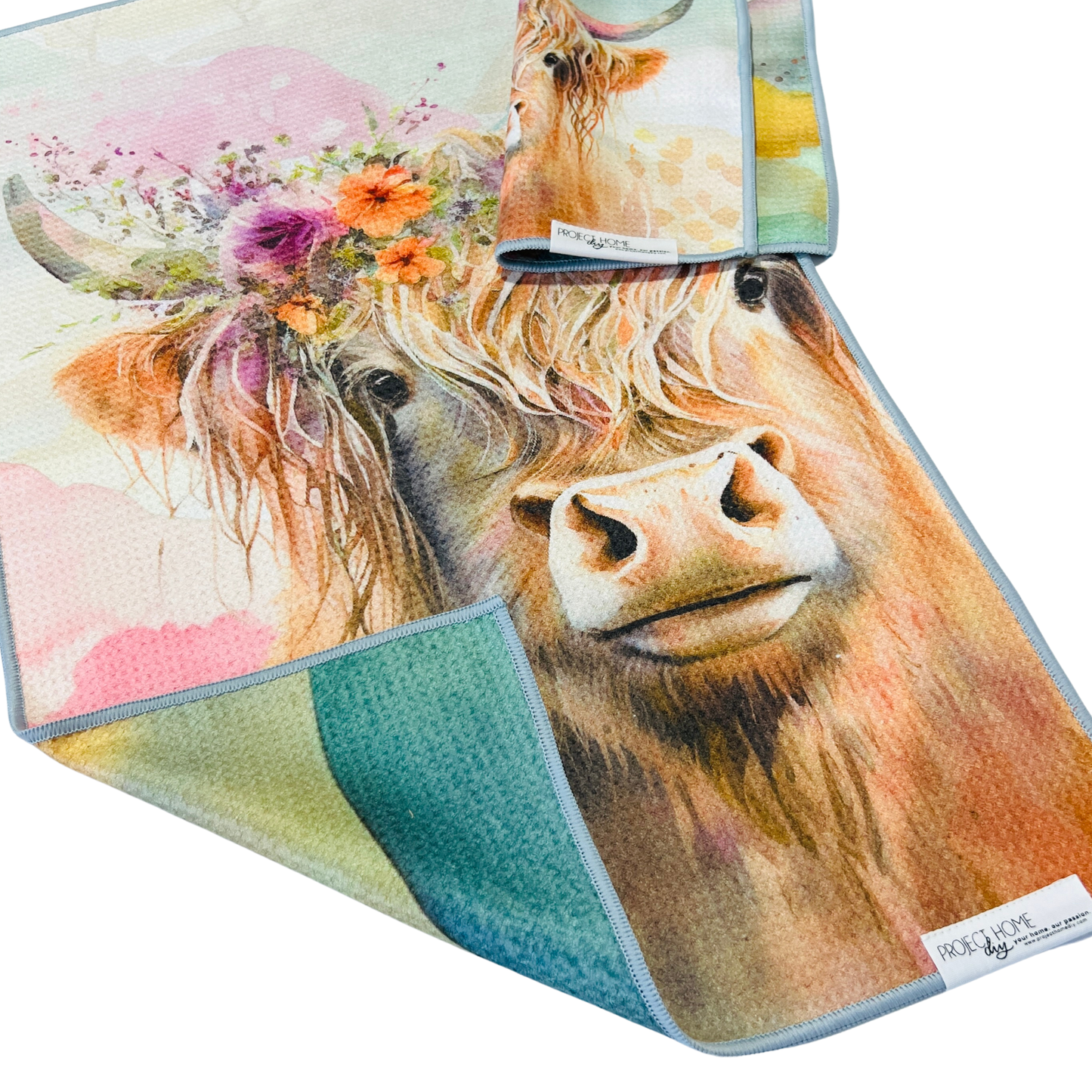 Jenny From the Highest Land | Waffle Weave Microfiber Towels Kitchen & Bath: Washcloth