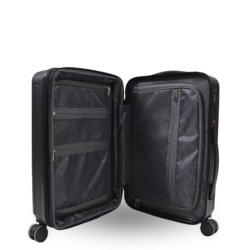 North Hardside Checked Luggage 26'': BLACK