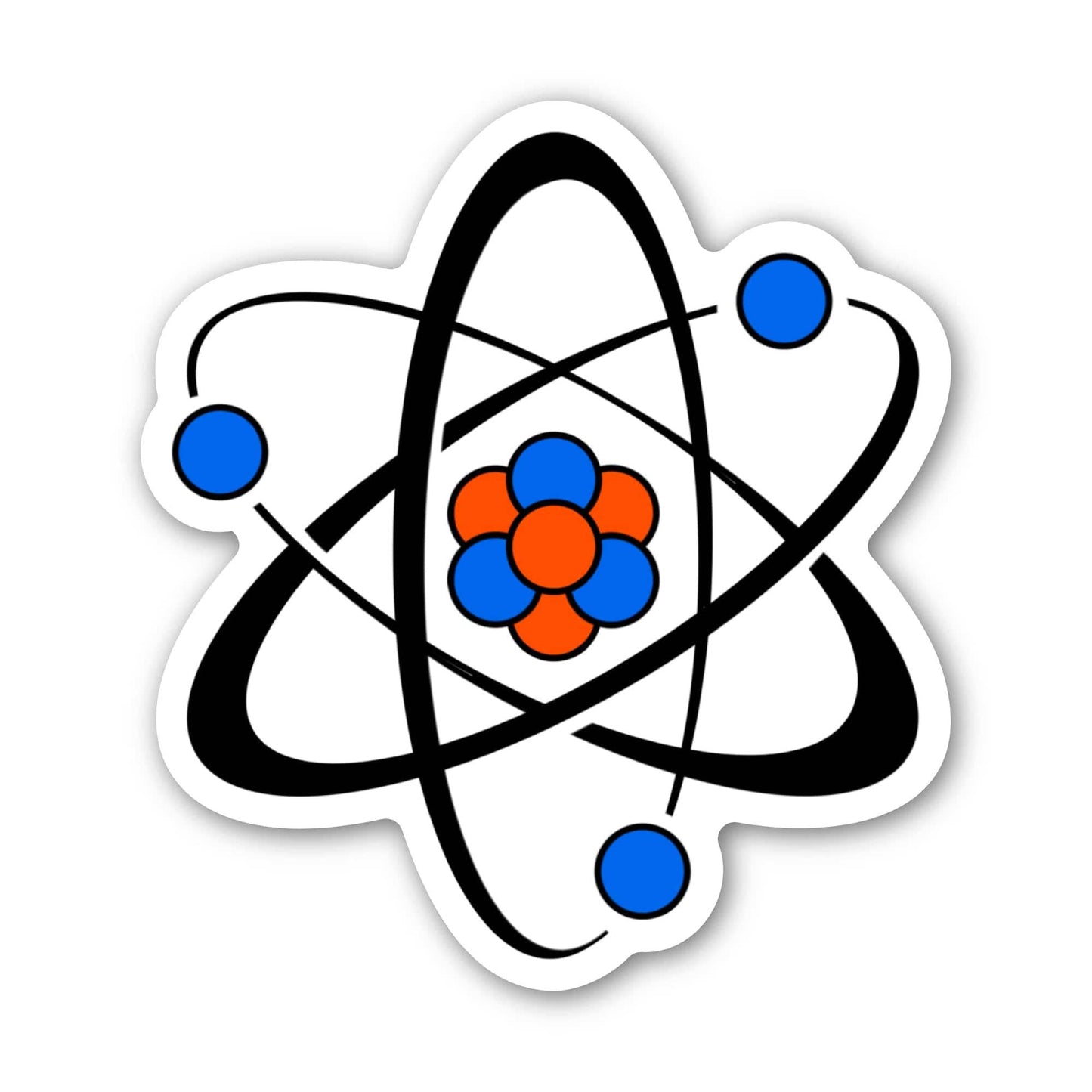 Atom Sticker
