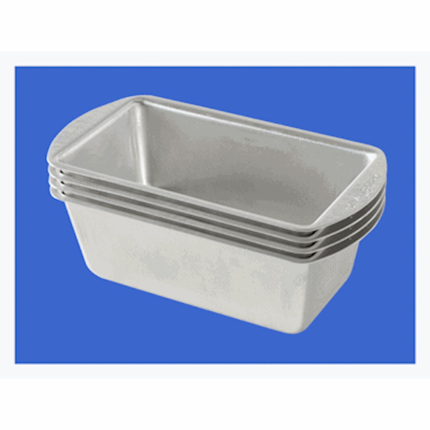 Loaf Pan - 4 mini Aluminum