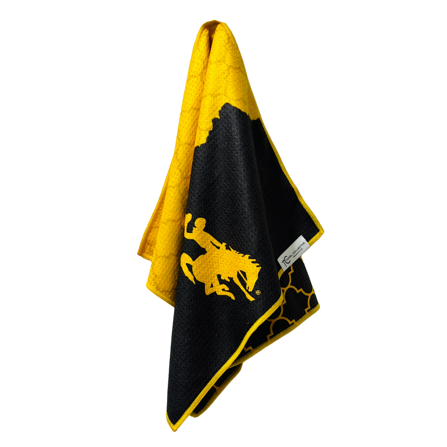 Home of the Brown & Gold | Waffle Weave Microfiber Hand Towels – Kitchen & Bath: Hand Towel