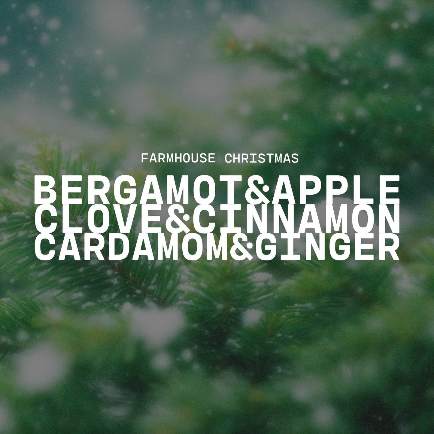 5.5 oz Wax Melts Christmas: Farmhouse Christmas