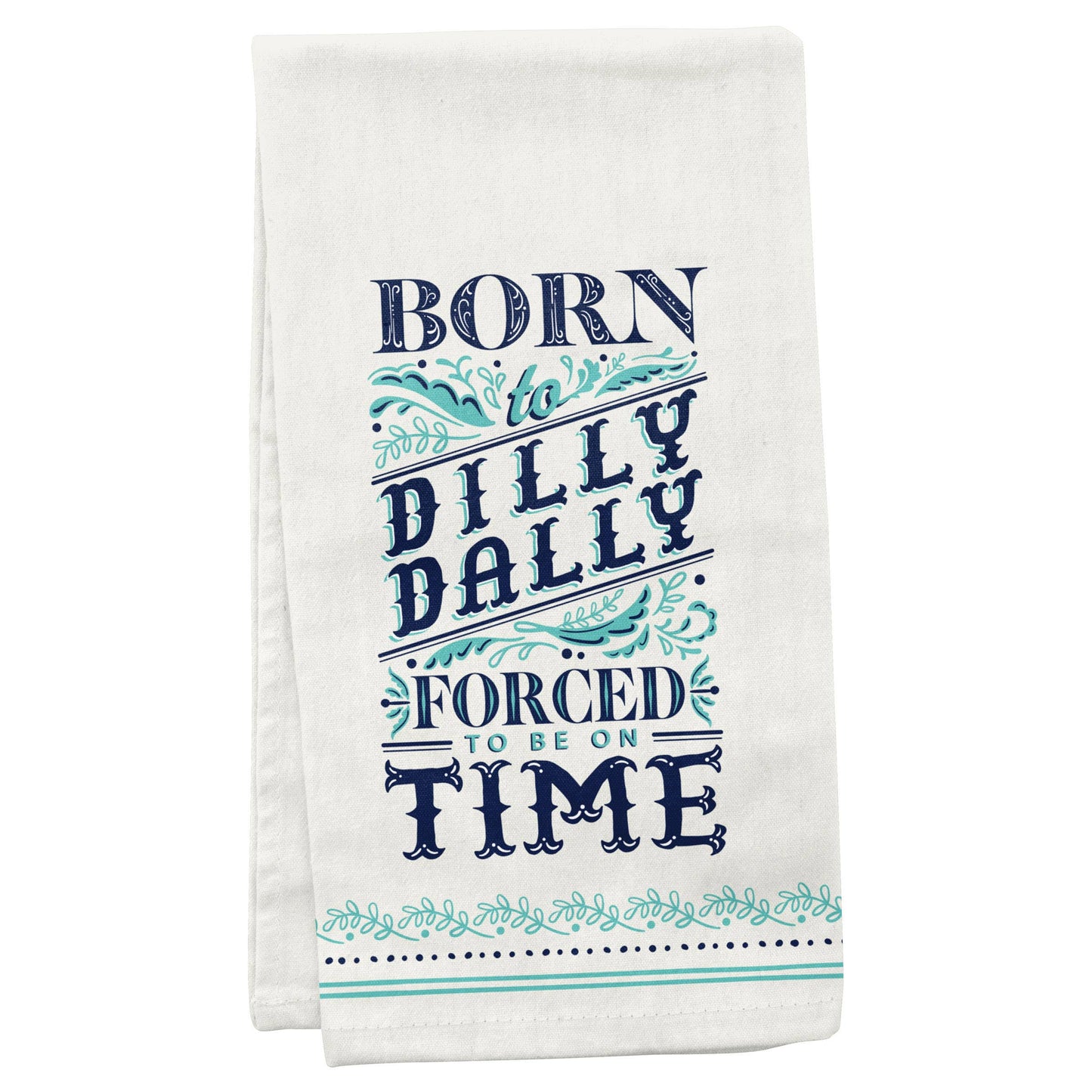 Cheeky Flour Sack Tea Towels: Butter