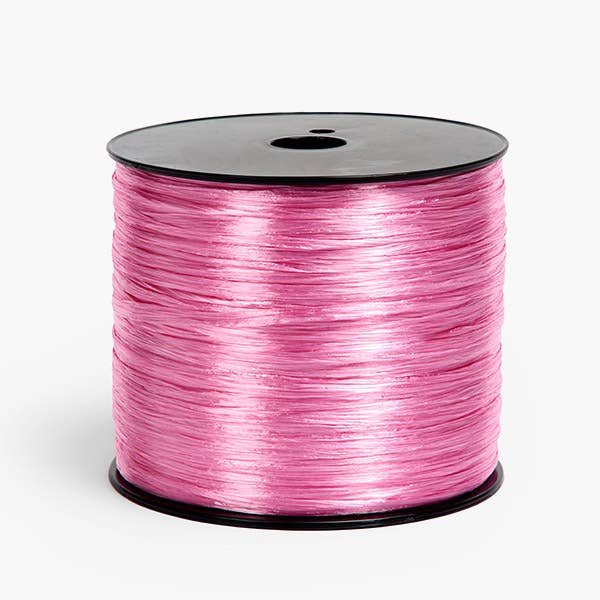 Pearlized Raffia Ribbon: Red Pearlized / 1 Pack / 500 yards