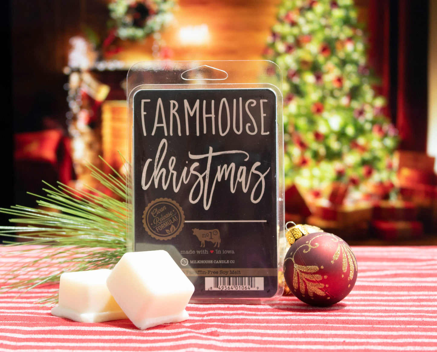 5.5 oz Wax Melts Christmas: Farmhouse Christmas