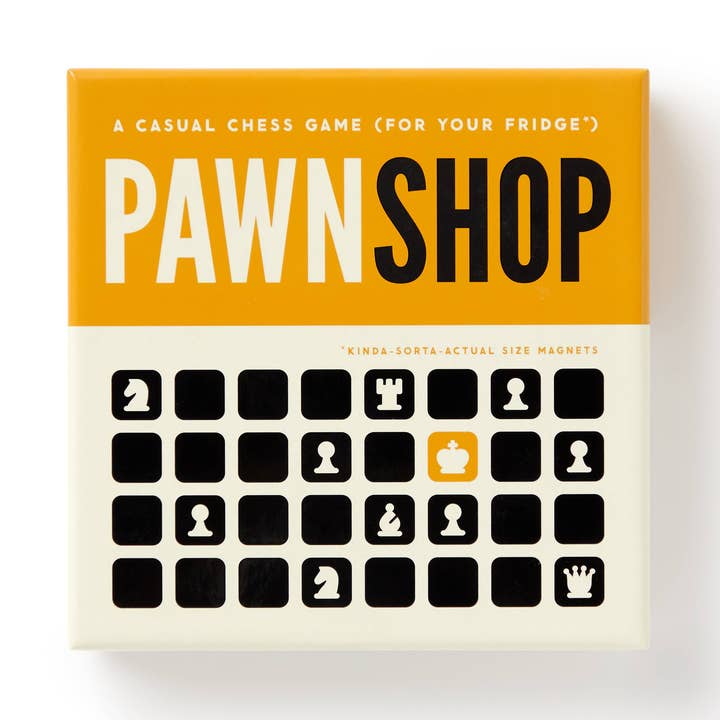 Brass Monkey Pawn Shop Magnetic Fridge Game