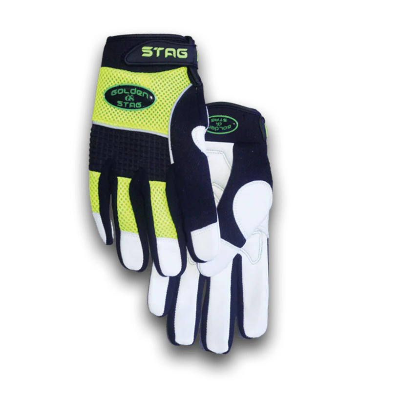 29 GOLDEN STAG HI-VIZ GOATSKIN