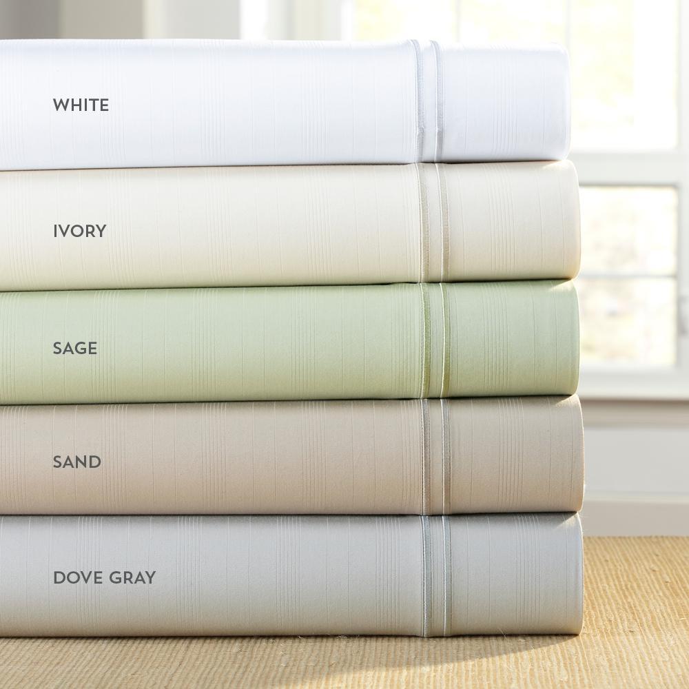 FULL ELEMENTS BAMBOO SHEET SET IVORY