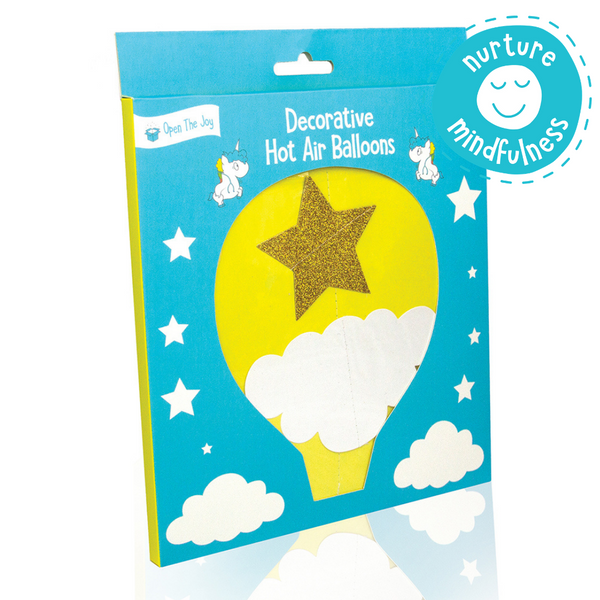 HOT AIR BALLOON ROOM DECOR KIT