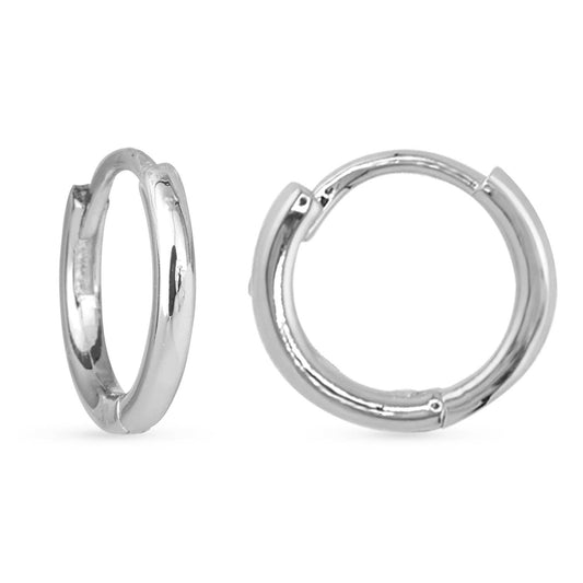 Add A Charm Hoop Earring - Silver - AMANDA BLU