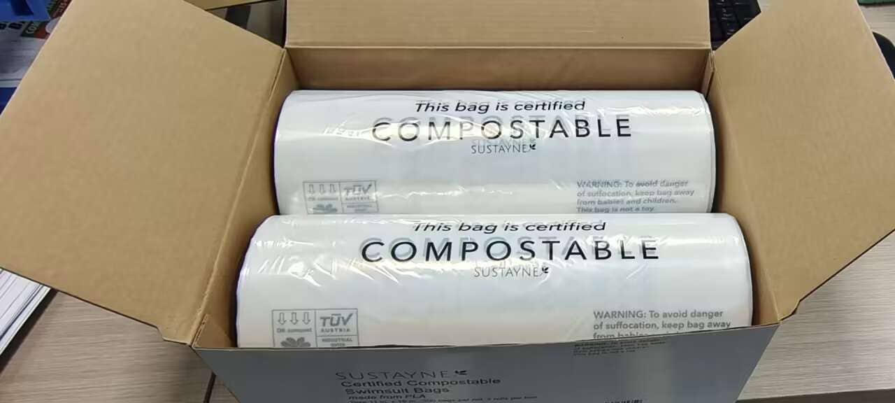Compostable Bags - 300 bags per roll, 2 rolls per box