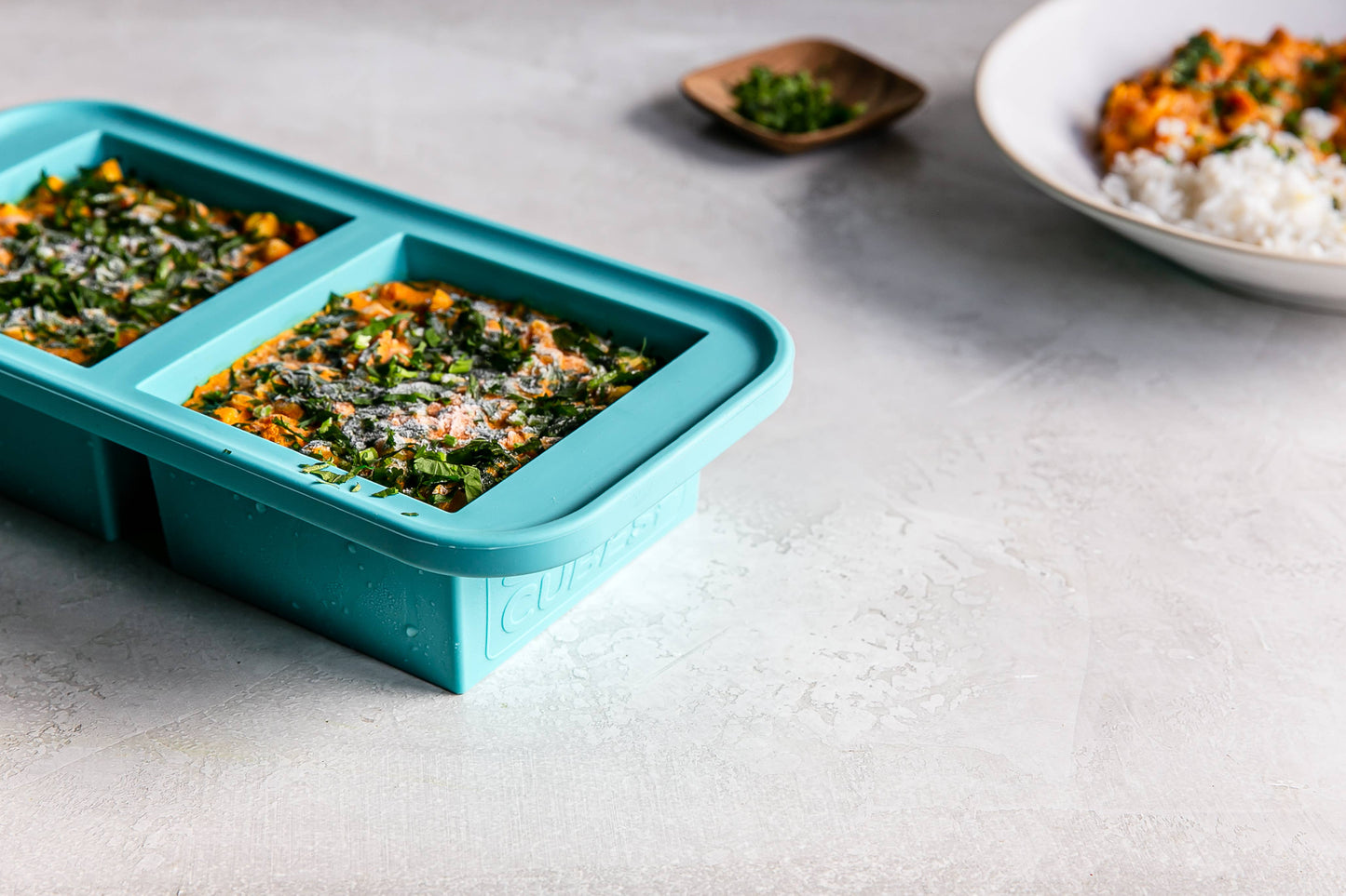 Souper Cubes 2 Cup Freezing Tray - Pack of 1: Charcoal