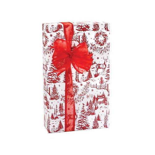 Christmas Wrapping Paper: Whimsical Christmas / 1 Pack / 24"x85'