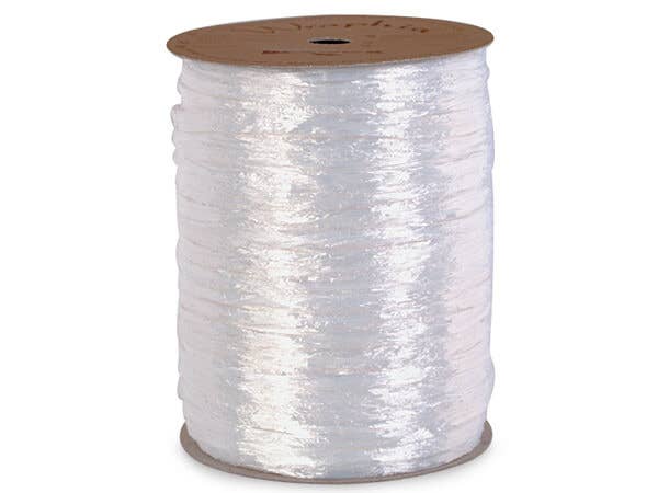 Pearlized Raffia Ribbon: Celadon Pearlized / 1 Pack / 500 yards