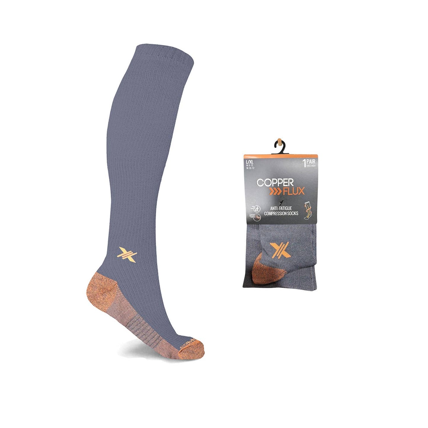 COPPER COMPRESSION SOCKS ~ ASSORTED STYLES/SIZES