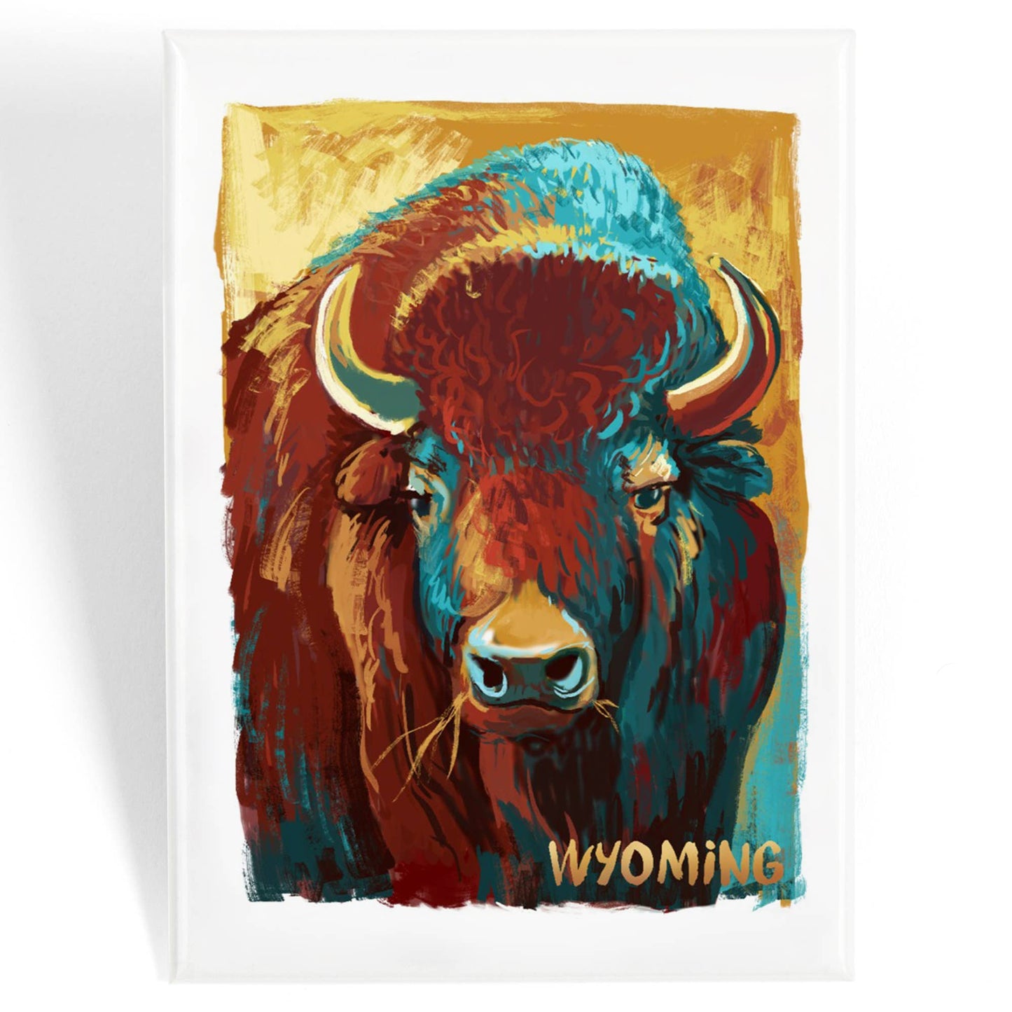 MAGNET Wyoming Bison, Vivid: Magnet