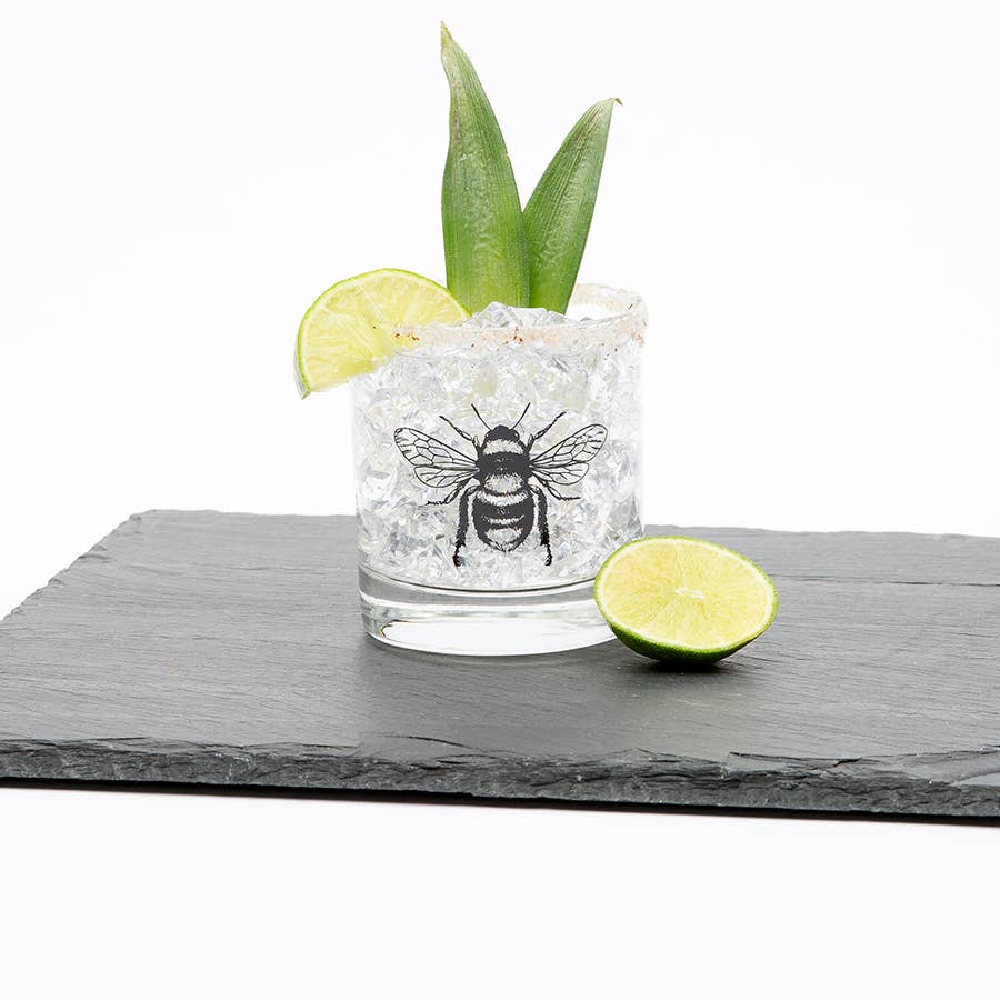 Bee Whiskey Glass