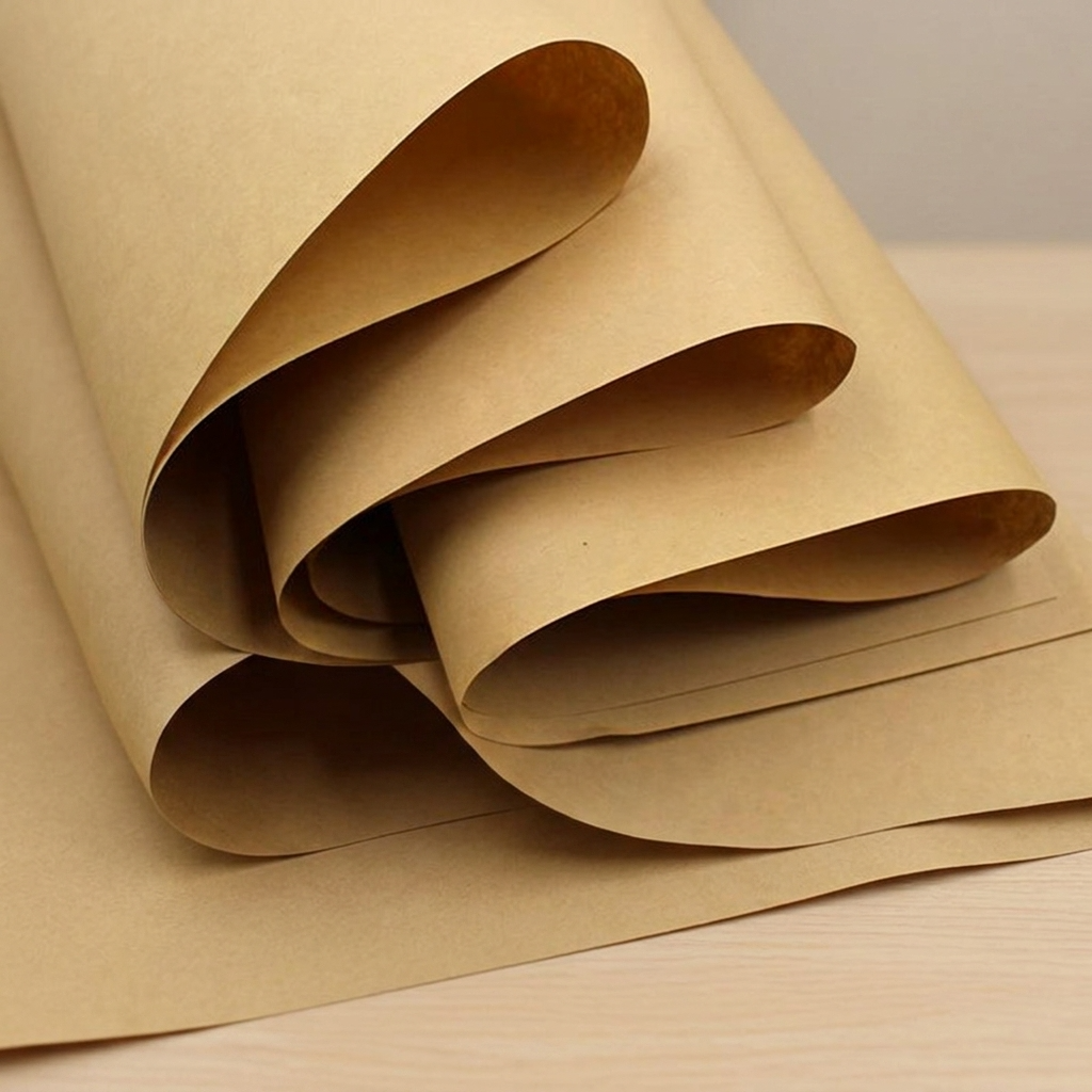 50pcs, 30x20" Thick 80g Brown Gift Wrapping Kraft Paper