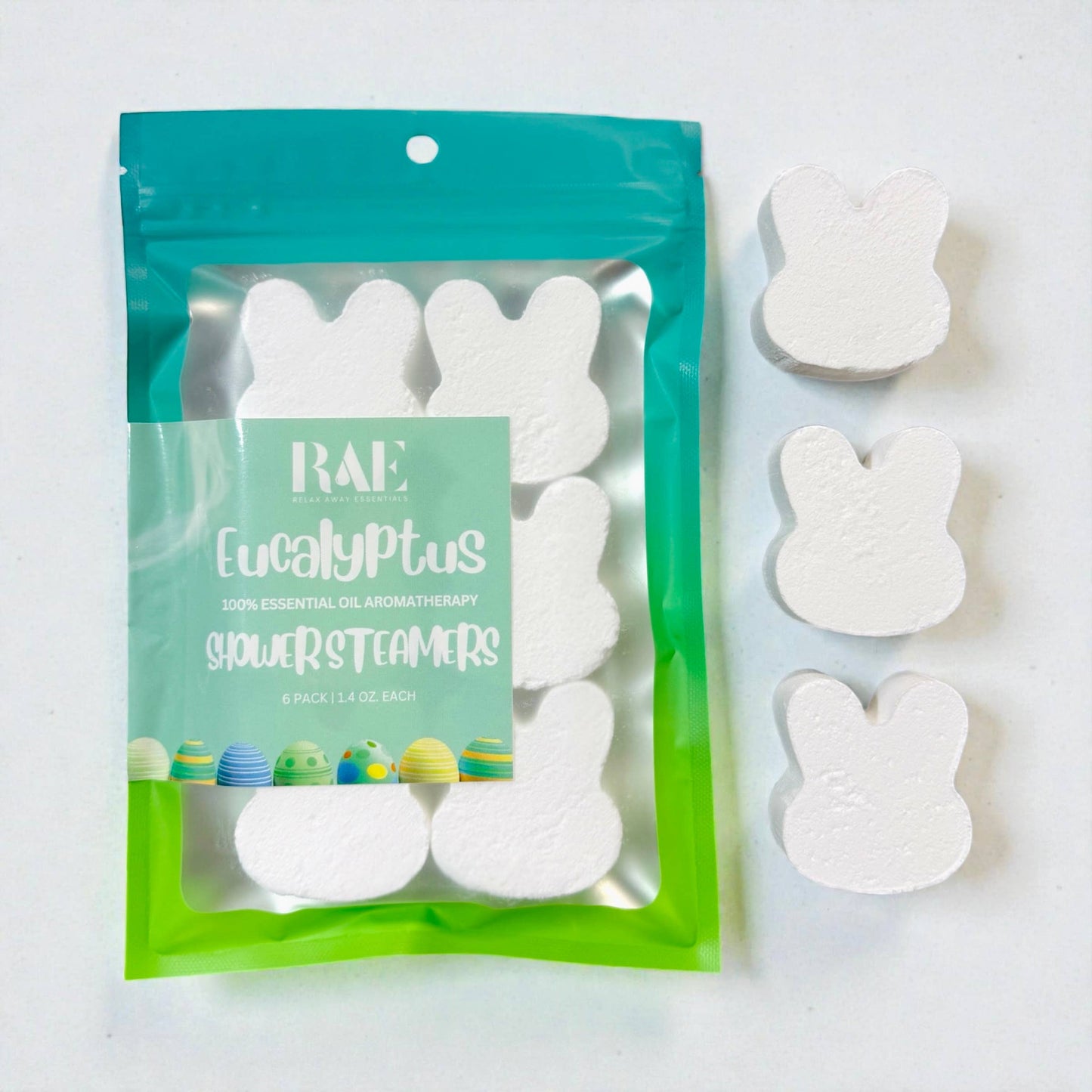 Easter Bunny Shower Steamers - 6 Pack - Aromatherapy: Lavender