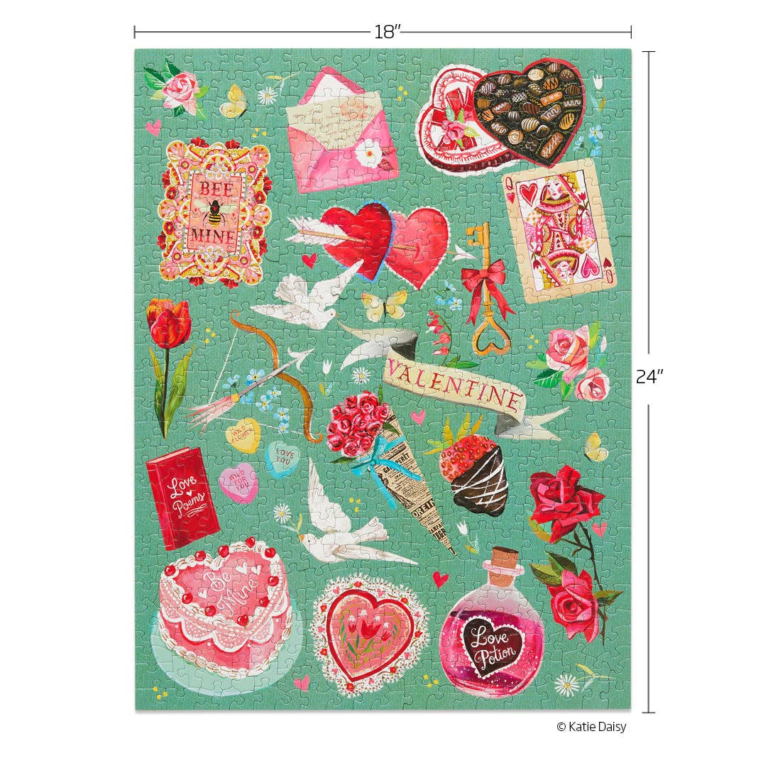 Valentines Classics 500 Piece Puzzle  | Valentine's Day