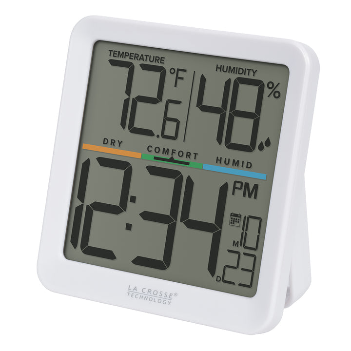 Digital Clock with Comfort Meter