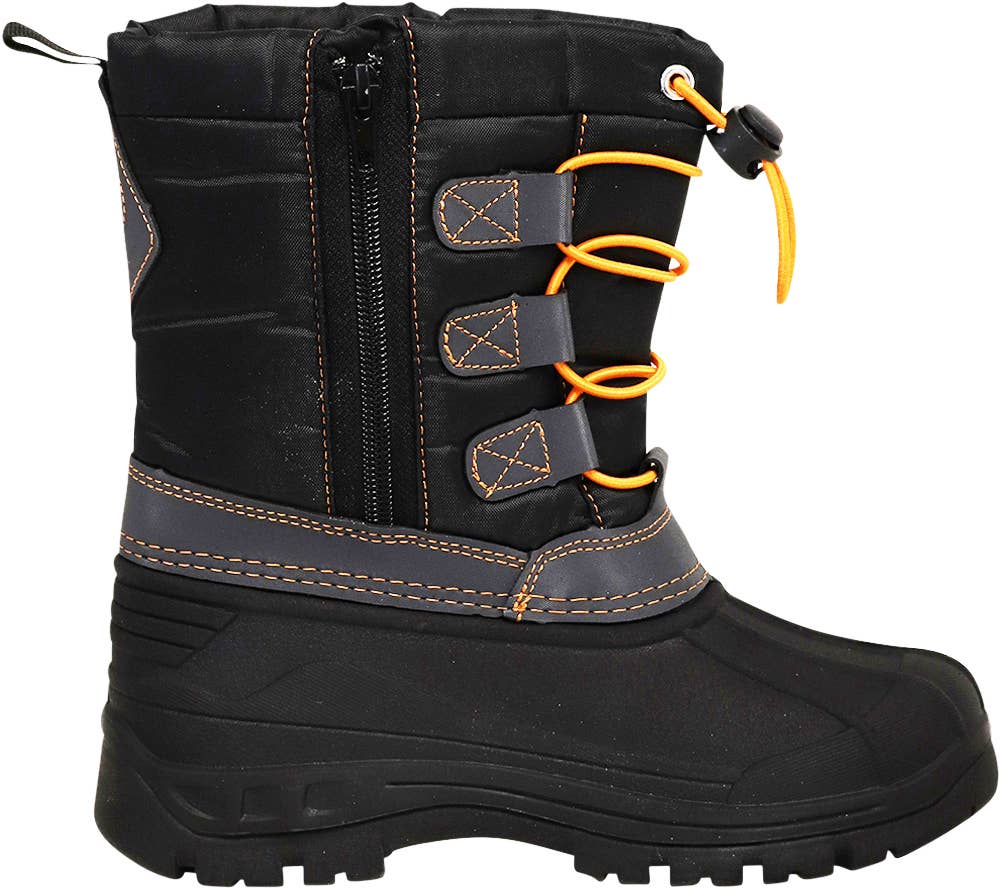 Norty Lightweight Fleece Lined Snow Boots for Toddler Boy's