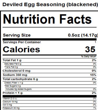 Negg® Deviled Egg Seasoning Mixes - NEW! 24 PER CASE: Curry
