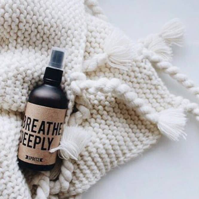 Breathe Deeply Essential Oil Spritz: Tester - one bottle per order