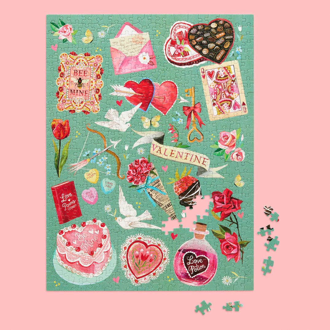 Valentines Classics 500 Piece Puzzle  | Valentine's Day