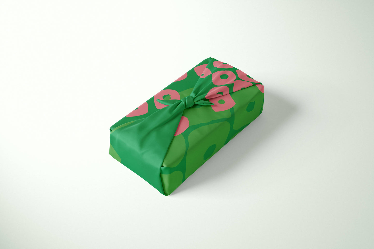 Furoshiki Reusable Japanese Fabric Gift Wrap Kanoko Forest