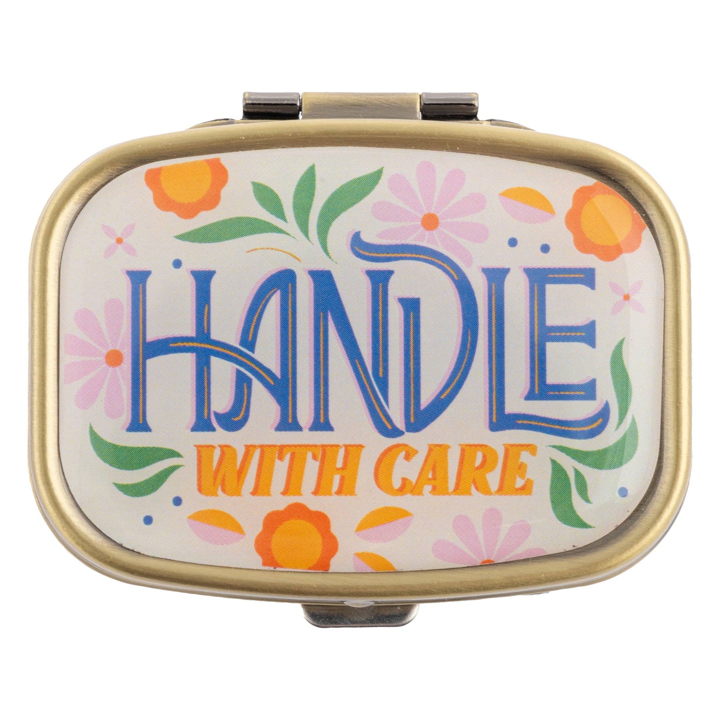 Small Metal Pill Case: Pop This