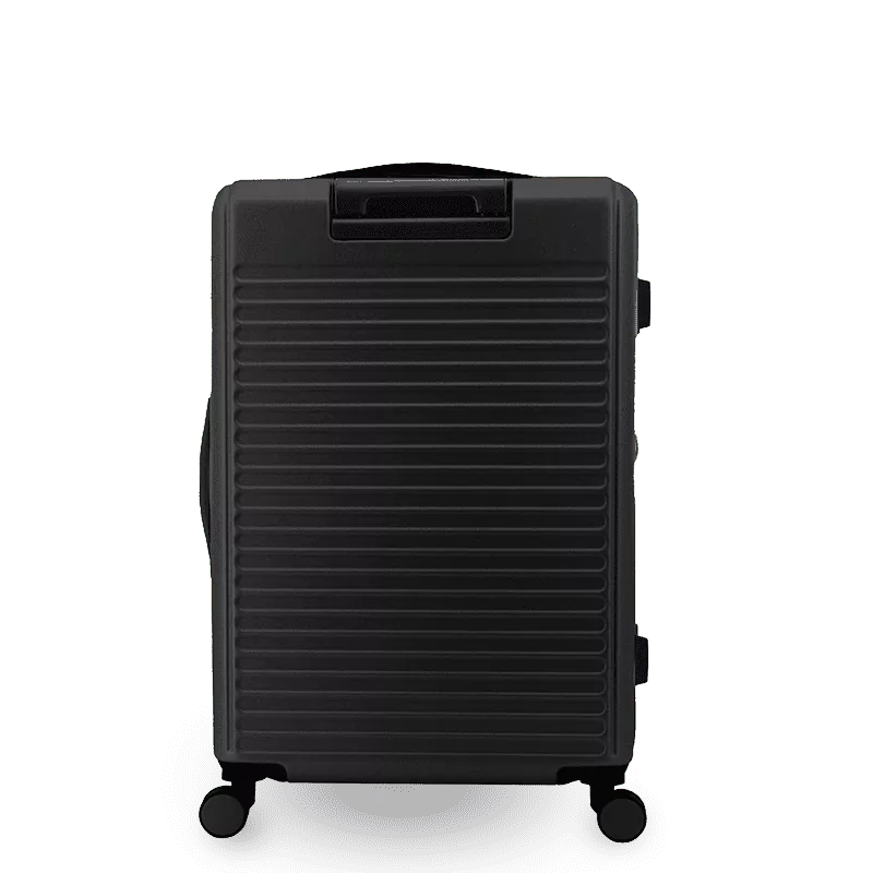 North Hardside Checked Luggage 26'': BLACK