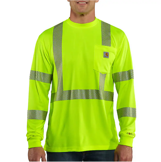 100496 323 Carhartt Force High-Visibility Long-Sleeve