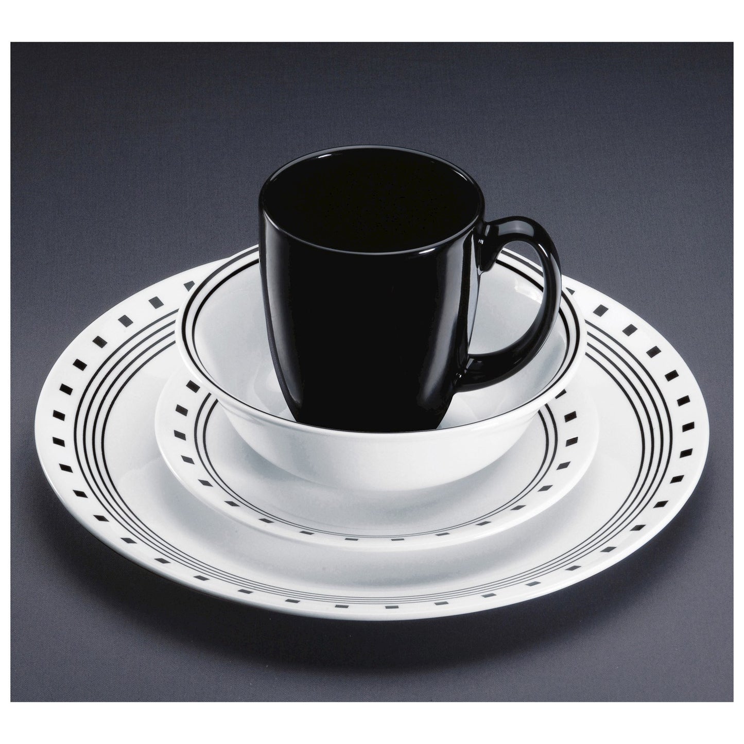 1074208 16PC DINNERWARE SET-CITY