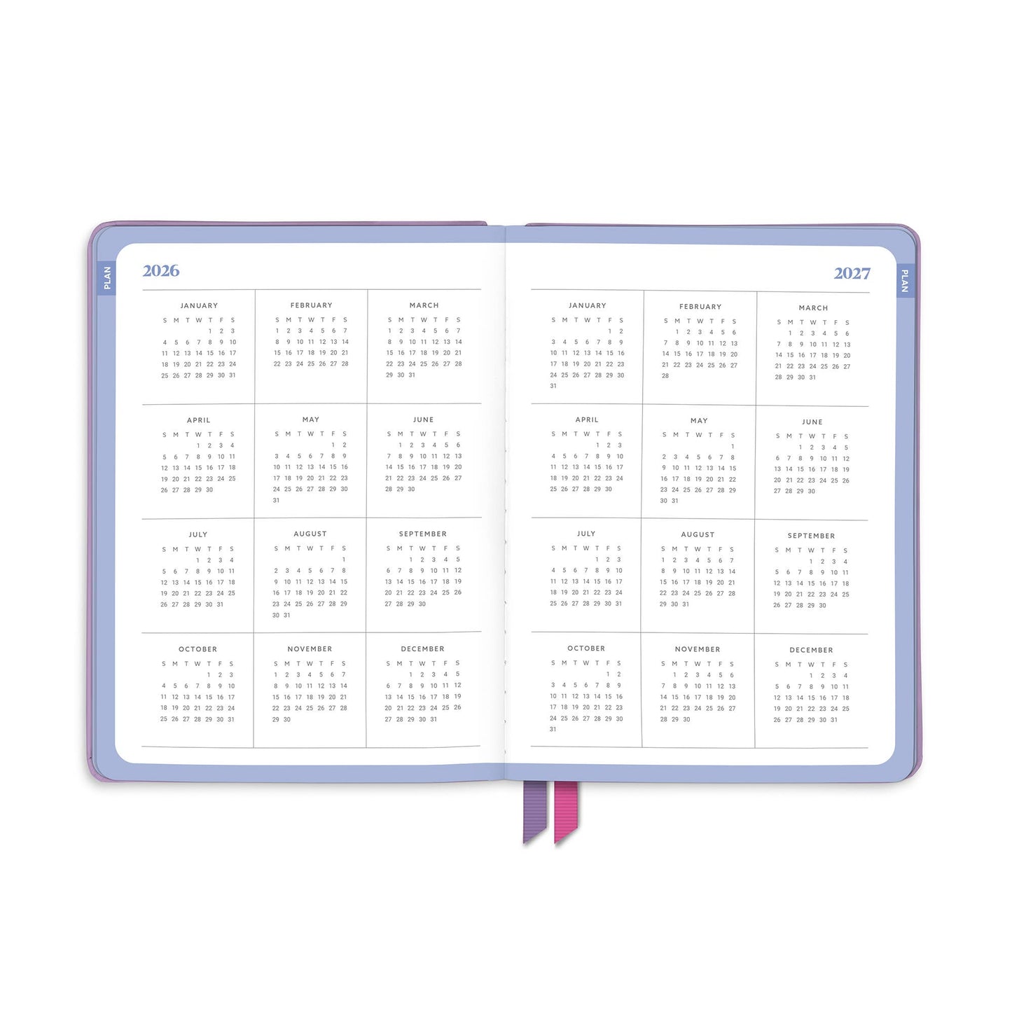 2027 Vibrant Poppies Good Day Monthly Planner