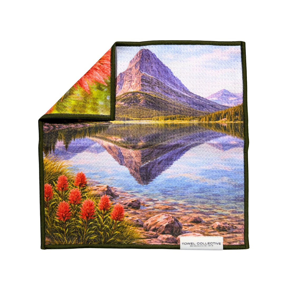 Swiftcurrent Paintbrush | Waffle Weave Microfiber Towels Kitchen & Bath: Washcloth