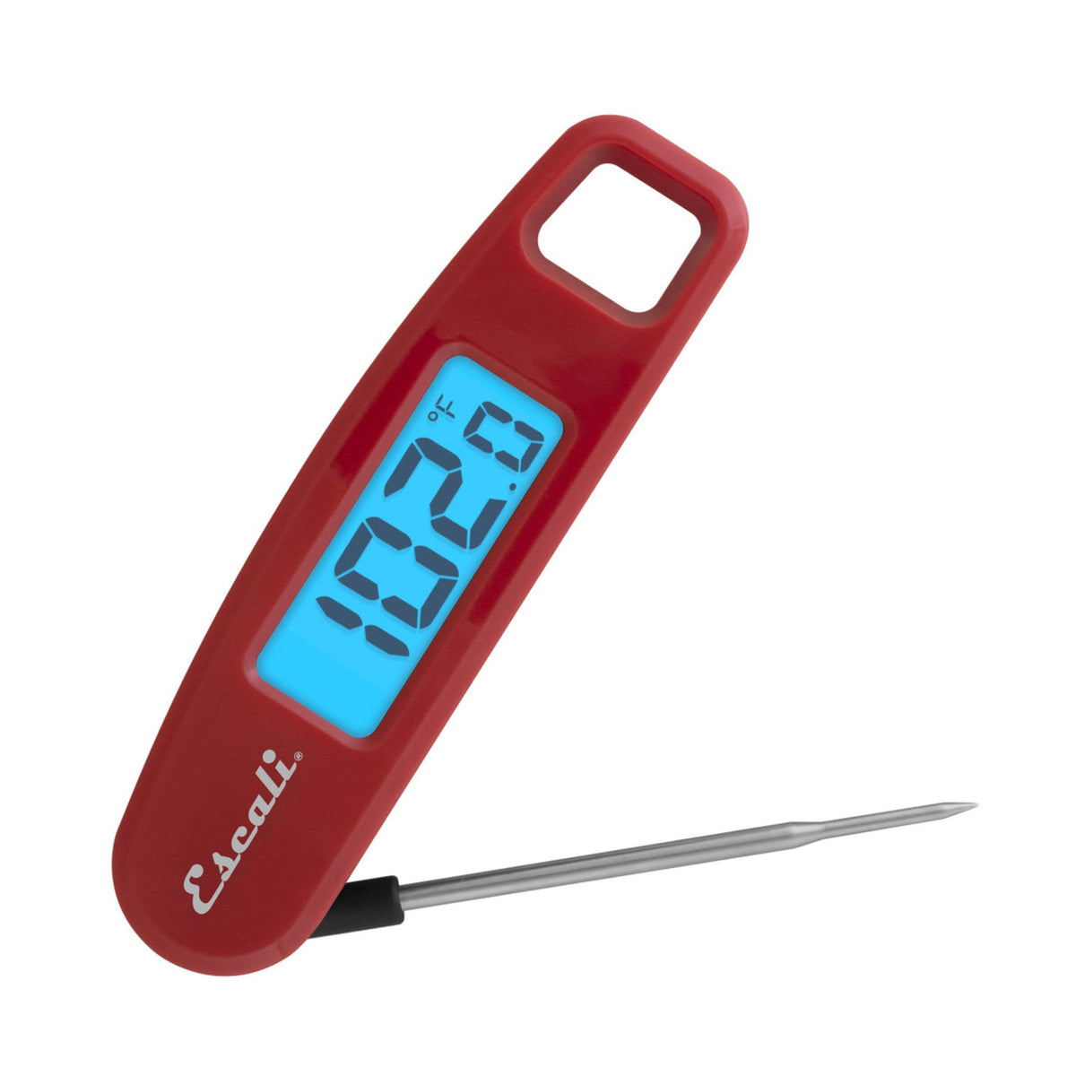 Escali Compact Folding Digital Thermometer: Black