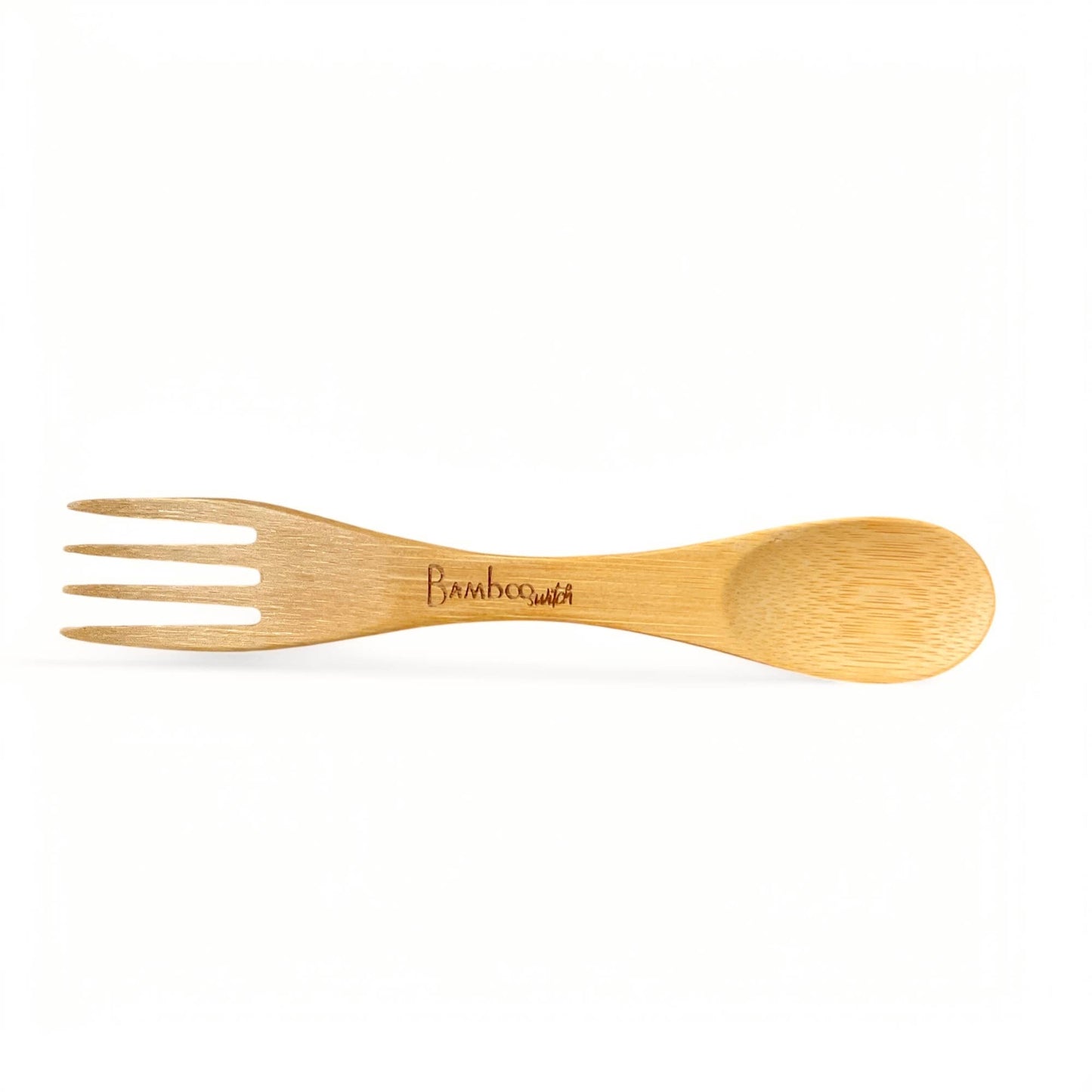 Large Bamboo Spork Utensil | Faire Market Bestseller