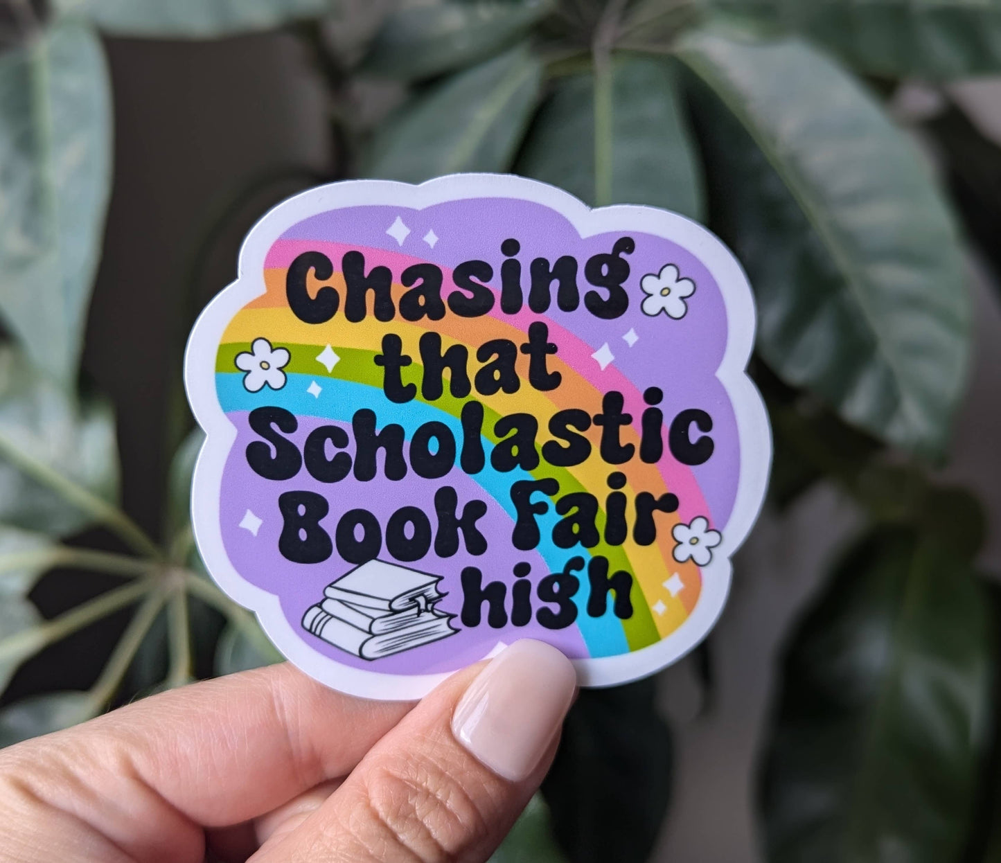 Chasing that scholastic book fair high, nostalgia sticker: Loose