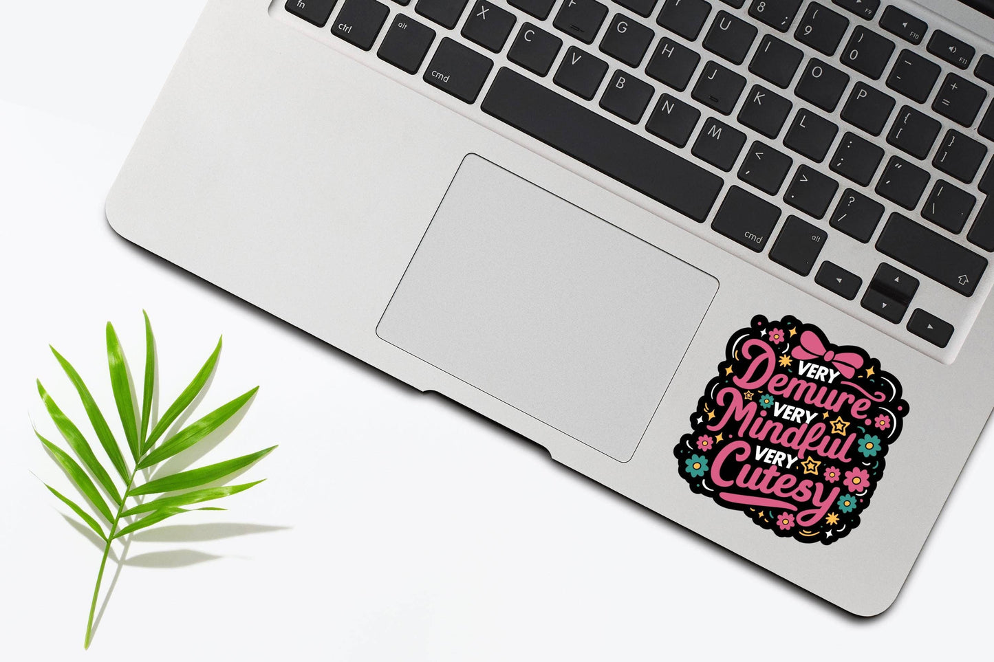 Very Demure Very Mindful Very Cutesy Sticker: 2 inch