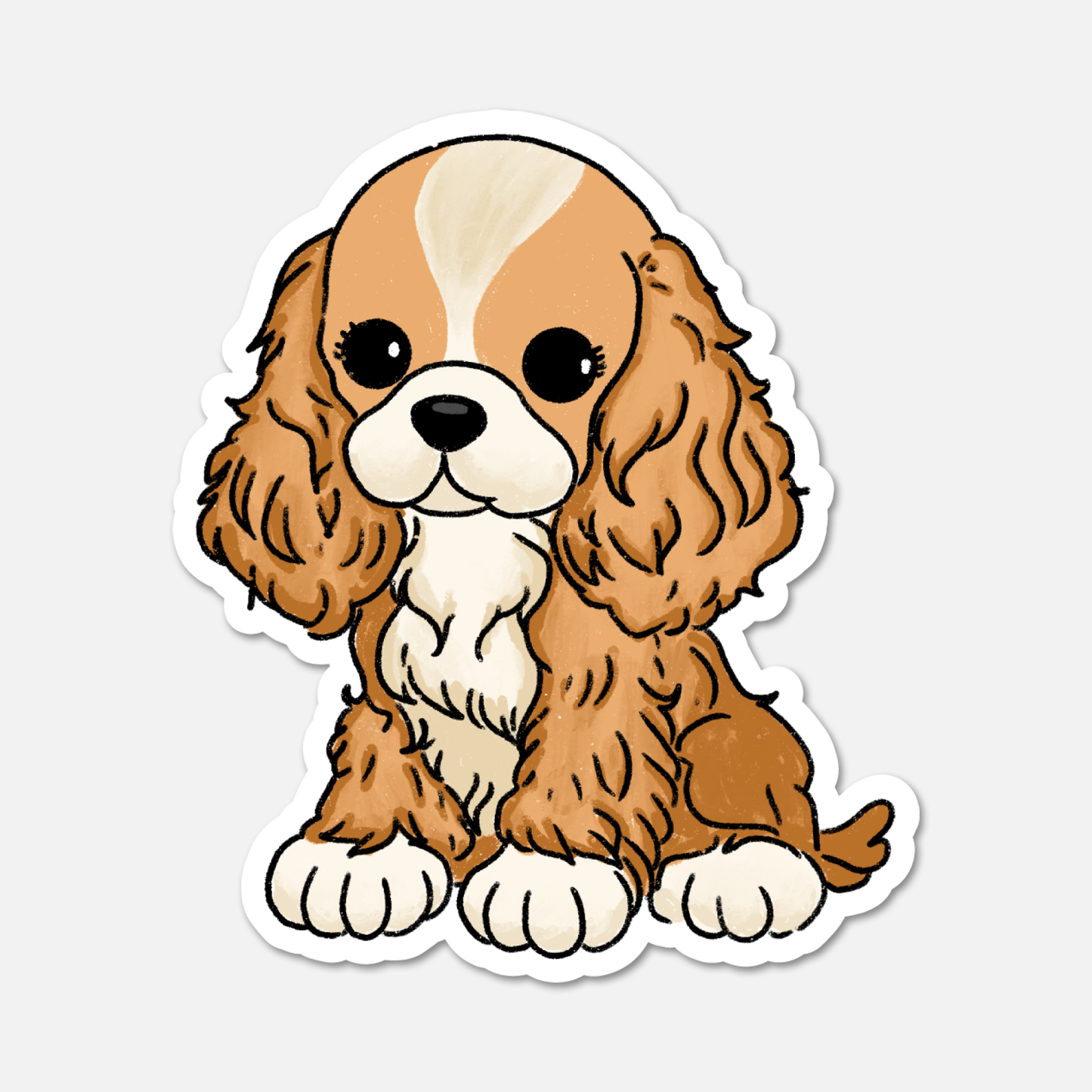 Sadie, The Cocker Spaniel - Dog Sticker
